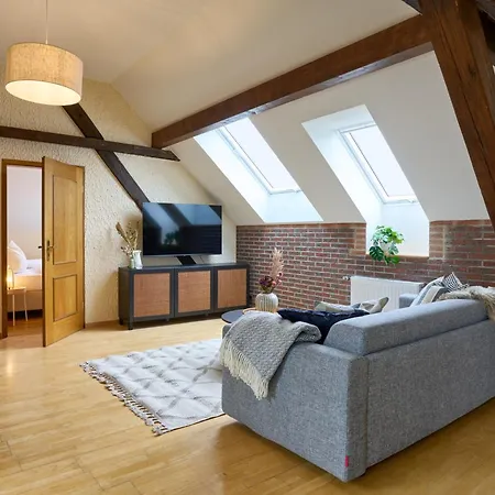 Апартаменты Marx - Charmantes Apartment Im Stadtzentrum Von Trier - Bis 6 Gaeste, 2 Schlafzimmer, Wlan & Waschmaschine