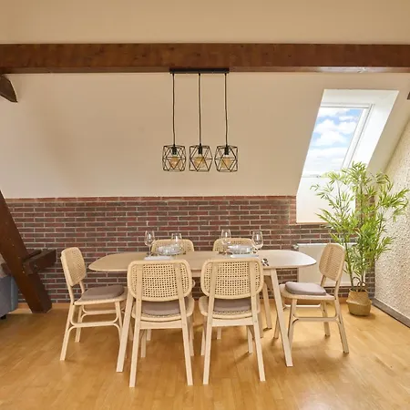 Marx - Charmantes Im Stadtzentrum Von - Bis 6 Gaeste, 2 Schlafzimmer, Wlan & Waschmaschine Apartmán