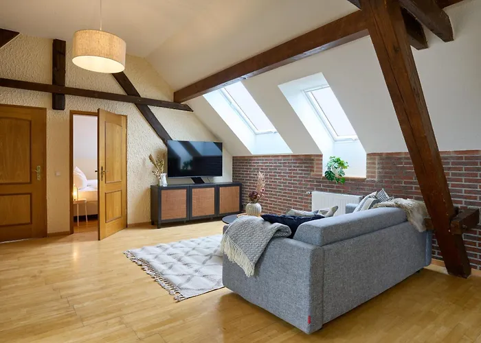 Апартаменты Marx - Charmantes Im Stadtzentrum Von - Bis 6 Gaeste, 2 Schlafzimmer, Wlan & Waschmaschine